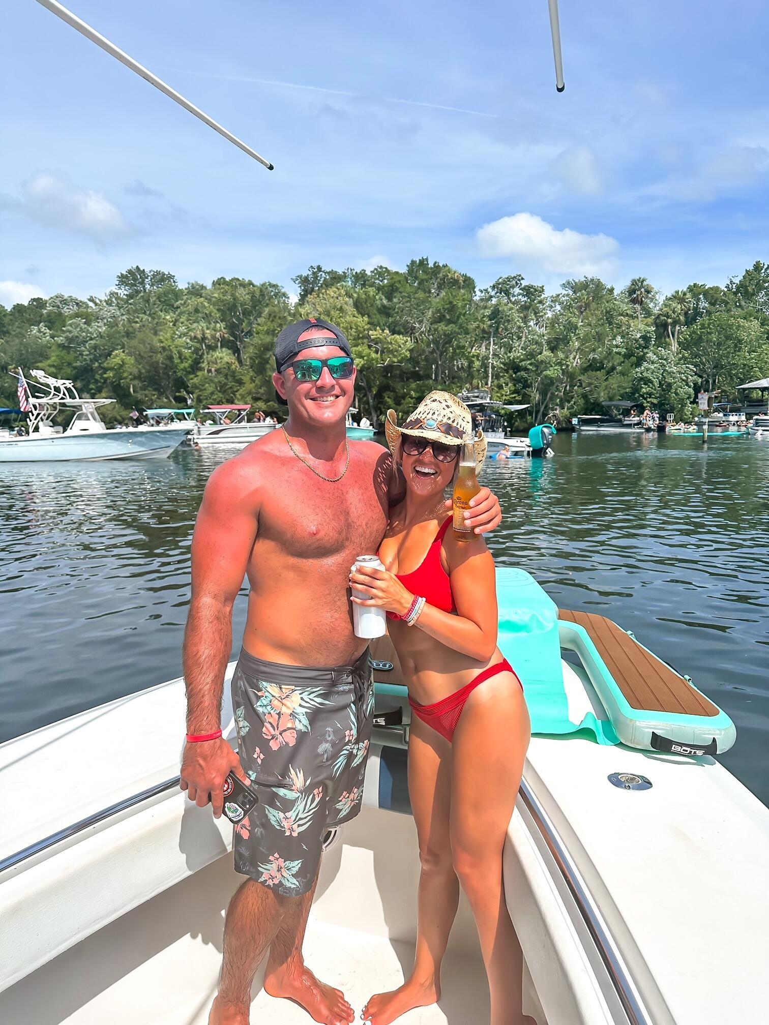 Homosassa with John & Rachel Iannce! Allie knew she loved Dustin after this date
