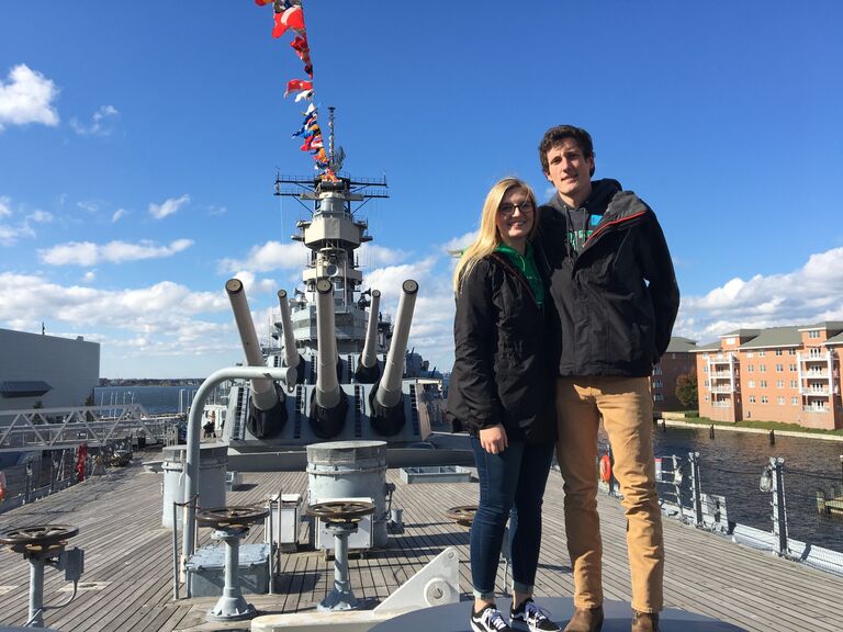 Alex and Lily went on their first trip together to Williamsburg, Virginia. This trip really made Lily realize how much faster Alex can walk than Lily. While visiting Virginia, Alex and Lily took day road trips to Washington DC, Norfolk, and Yorktown. Alex would first tell Lily he loved her on a day trip to Surrender Field.
