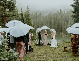 Rainy wedding day weather 