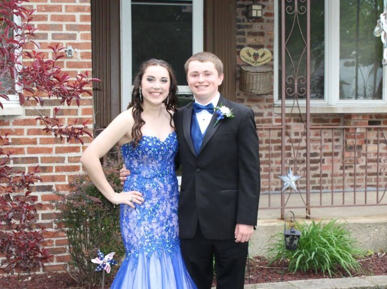 And they danced the night away! Just kidding... Nick doesn't dance.