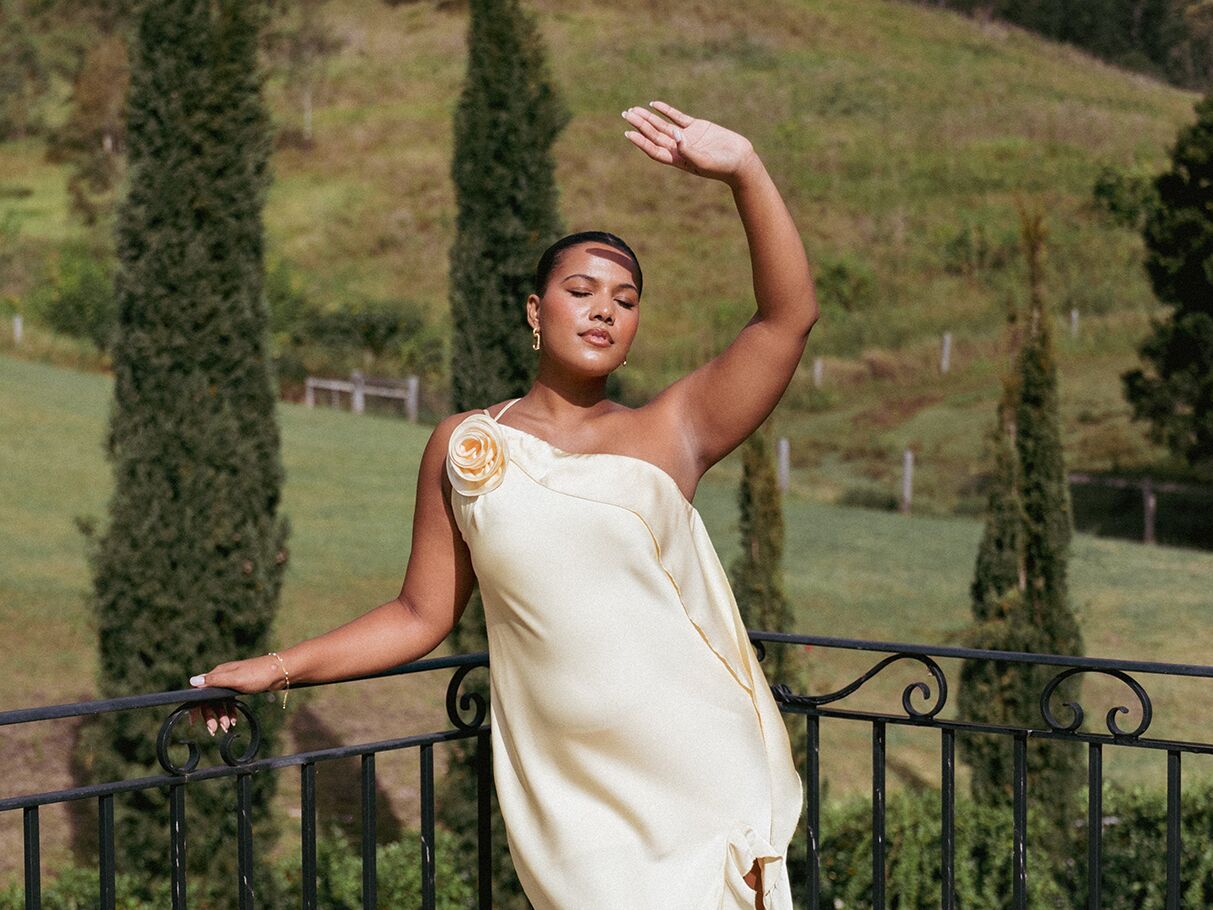 Affordable wedding guest dress