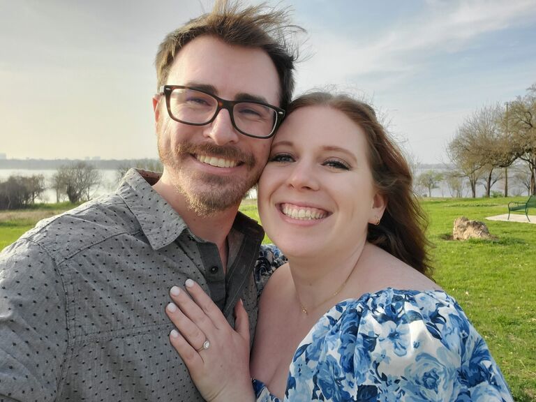 The best day ever, when Cole proposed!