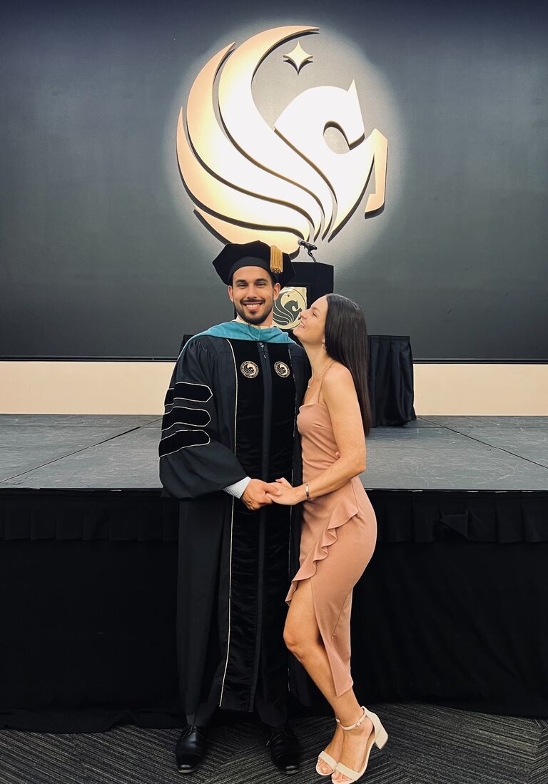 2023 was a big year for us. Starting with Nick officially becoming a Doctor of Physical Therapy!