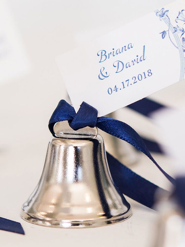 Mini Kissing Bells - Gold - Forever Wedding Favors