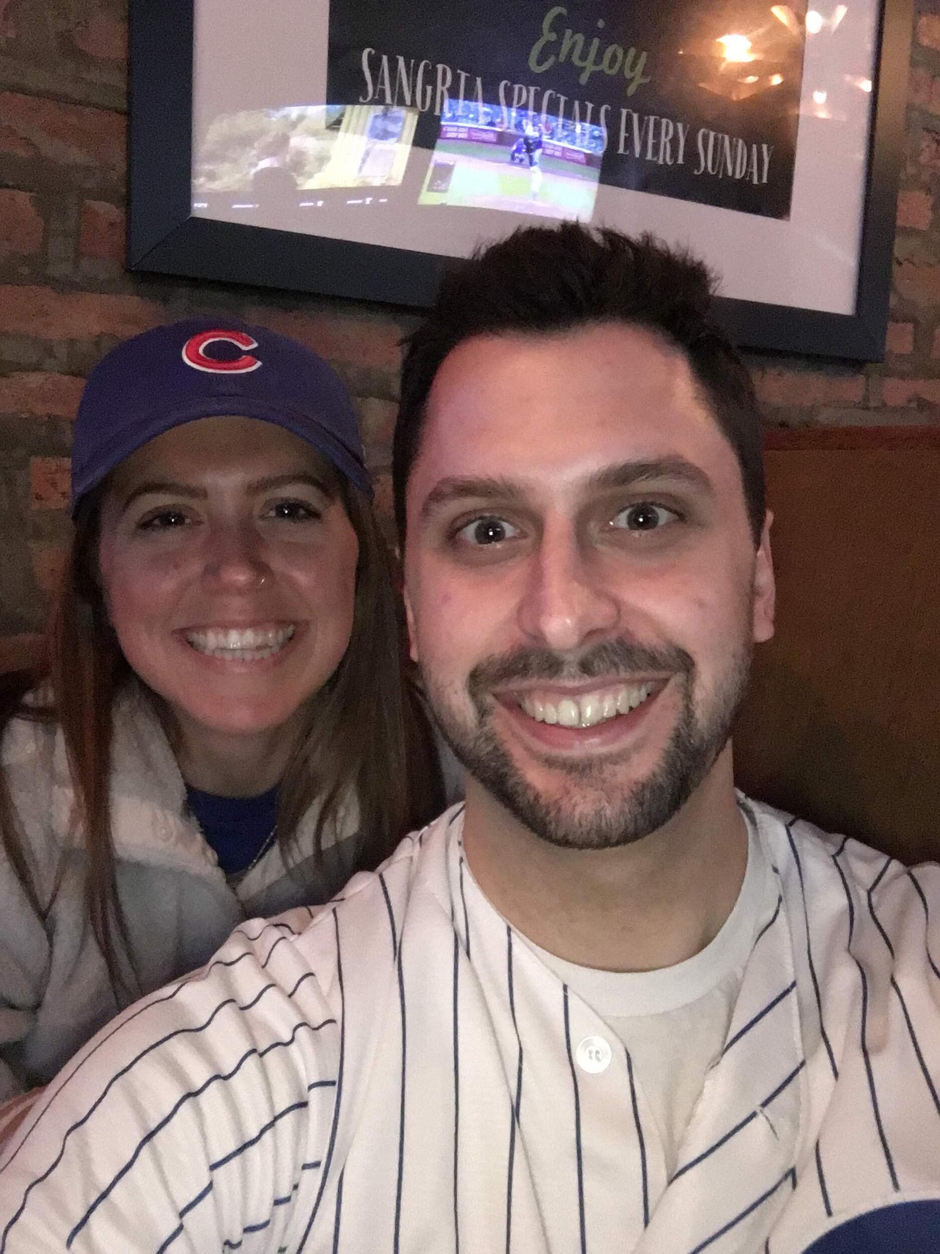 We spent the spring and summer going to Cubs games, 
