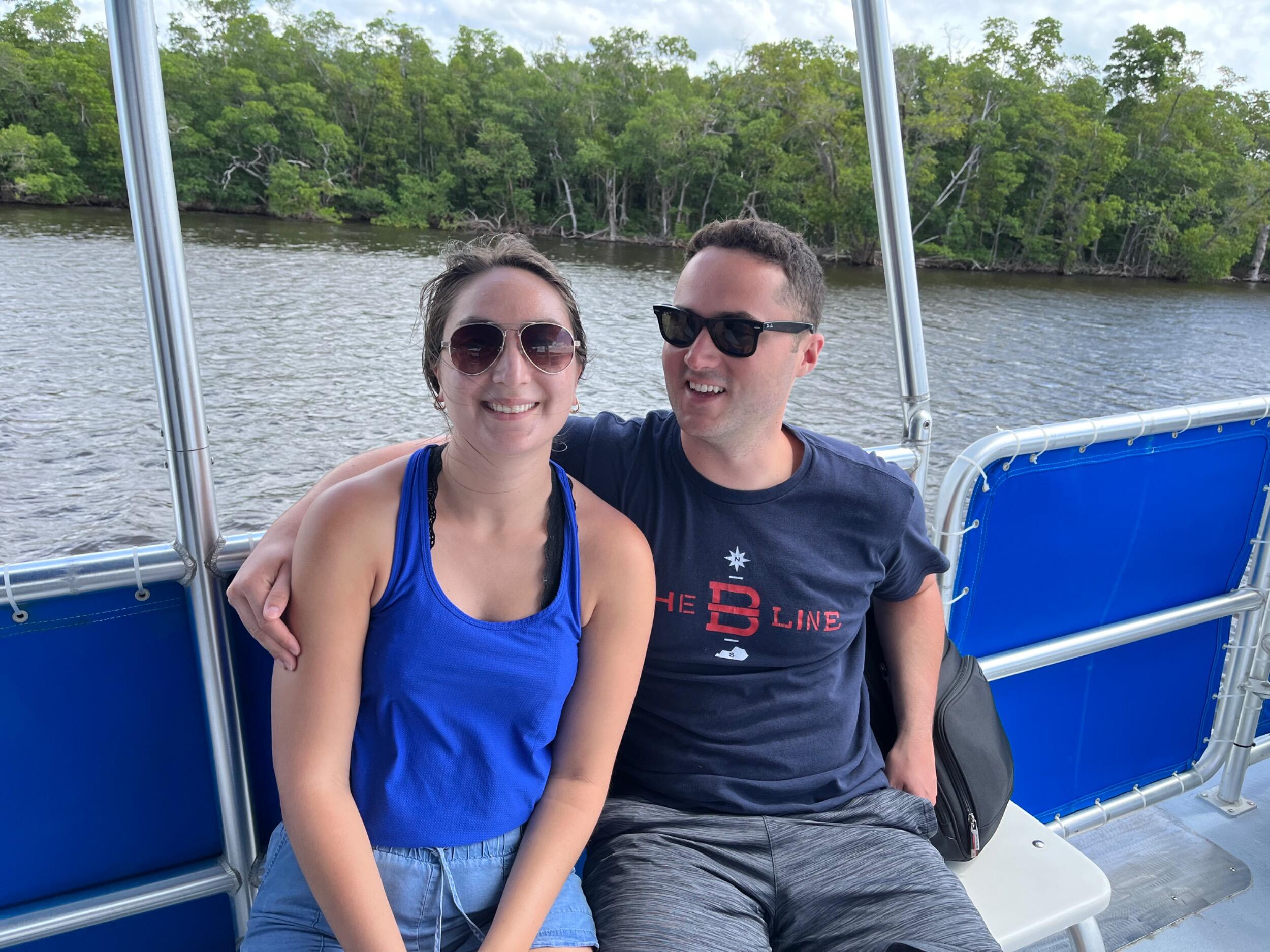 Florida Everglades on Joe's birthday; no alligators spotted :(