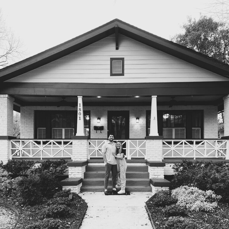 WE ARE HOMEOWNERS! We bought a house in our favorite part of Raleigh, Five Points.