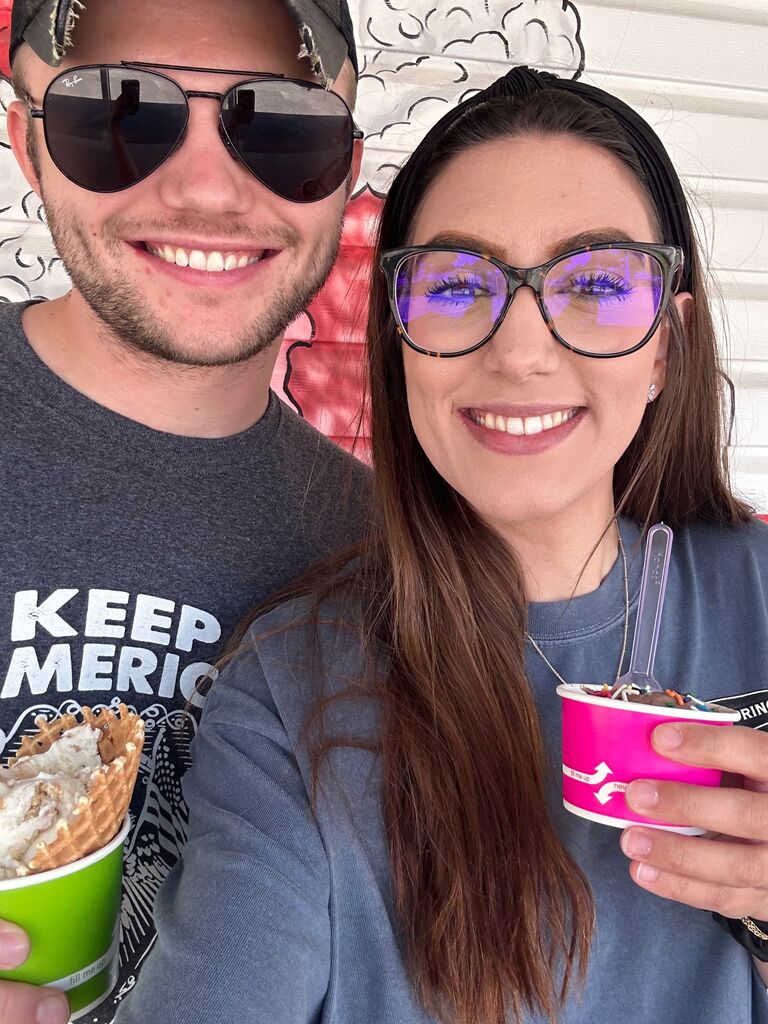 Ice Cream date in Tampa, Florida