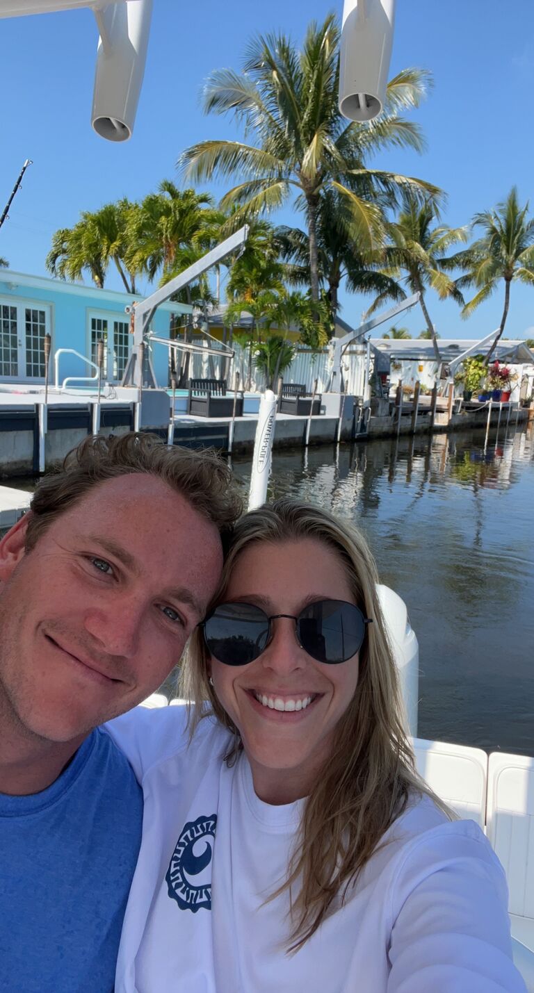 Our first trip together, to the Keys! 