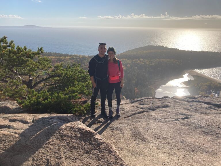Cait’s 24th Birthday trip up to Acadia National Park included hiking through fall foliage, glamping on a farm, fresh lobster rolls and delicious blueberry beer! 