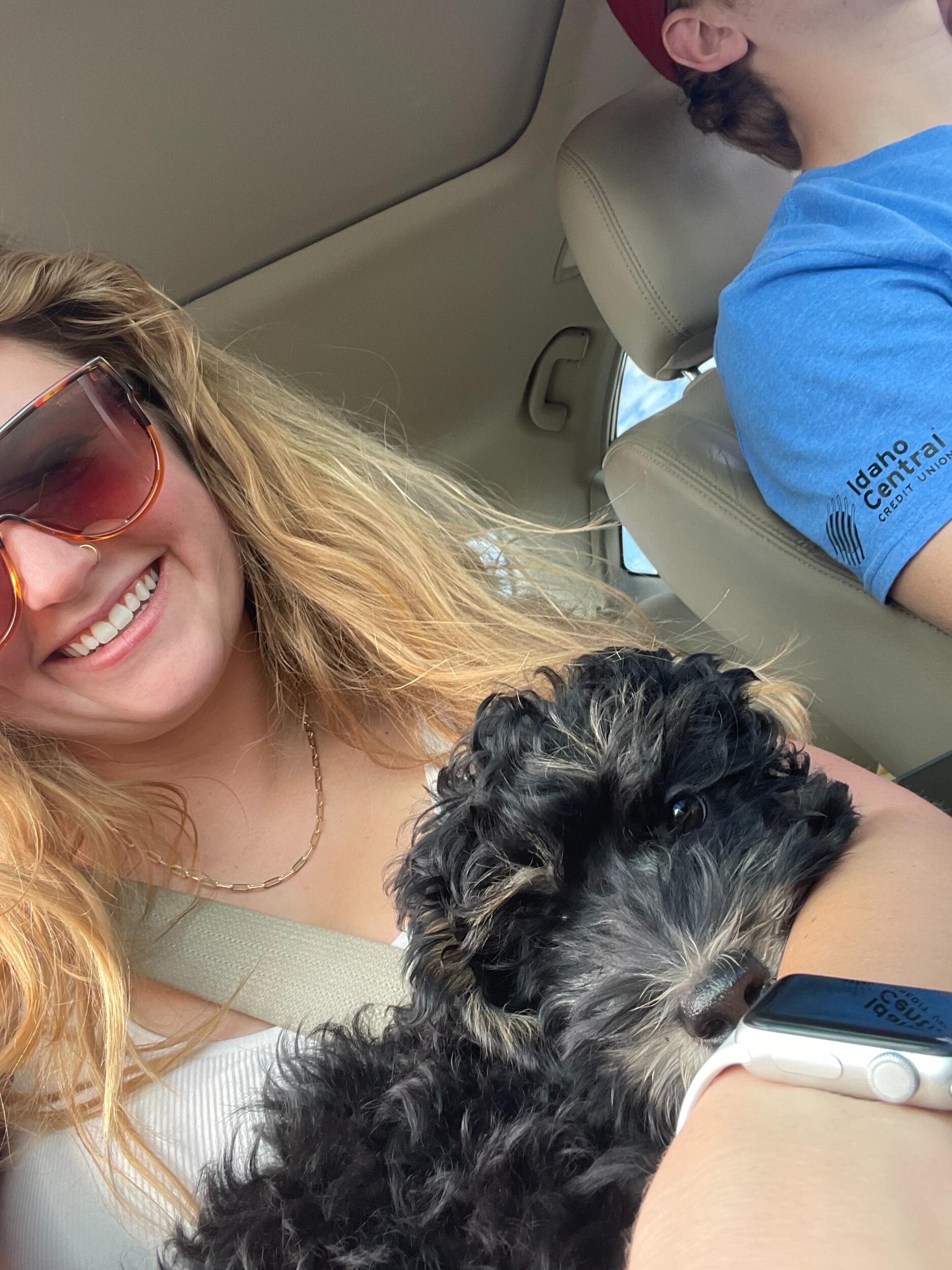 The day Jorian convinced Traynor to go get a dog!

Fun Fact: Traynor fell in love with him in about 5 minutes hehe 🖤
