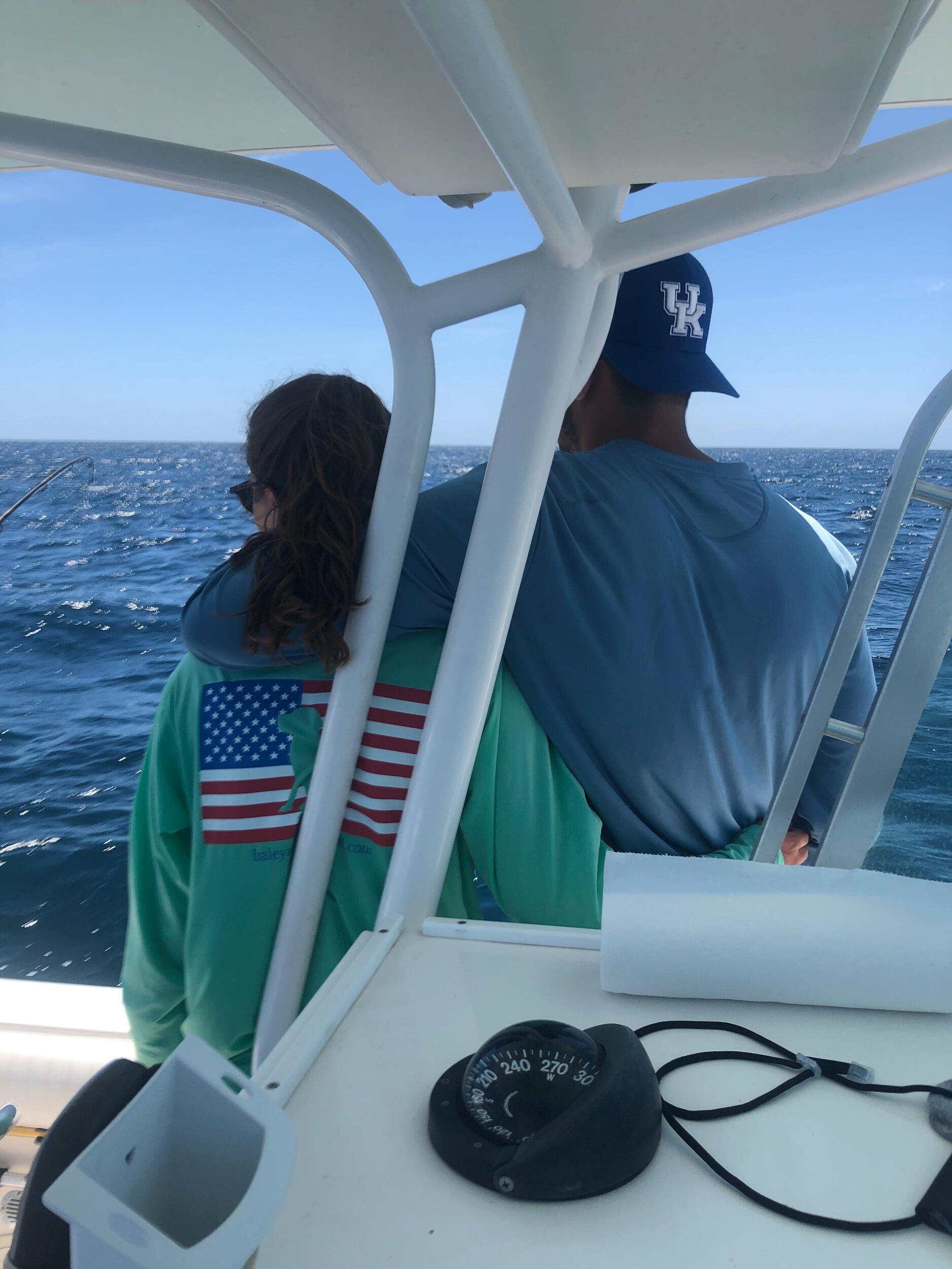 Our first time deep sea fishing in Alligator Point, FL!