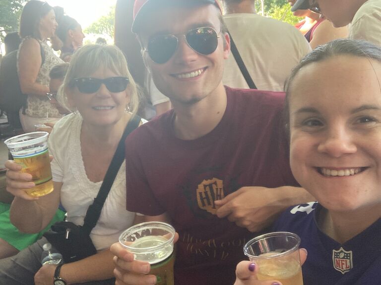 State fair with Mom