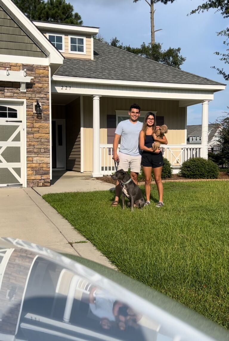 We then packed up our lives in Houston and moved to North Carolina. We purchased our first home together near Topsail Beach and began our new Coastal Era