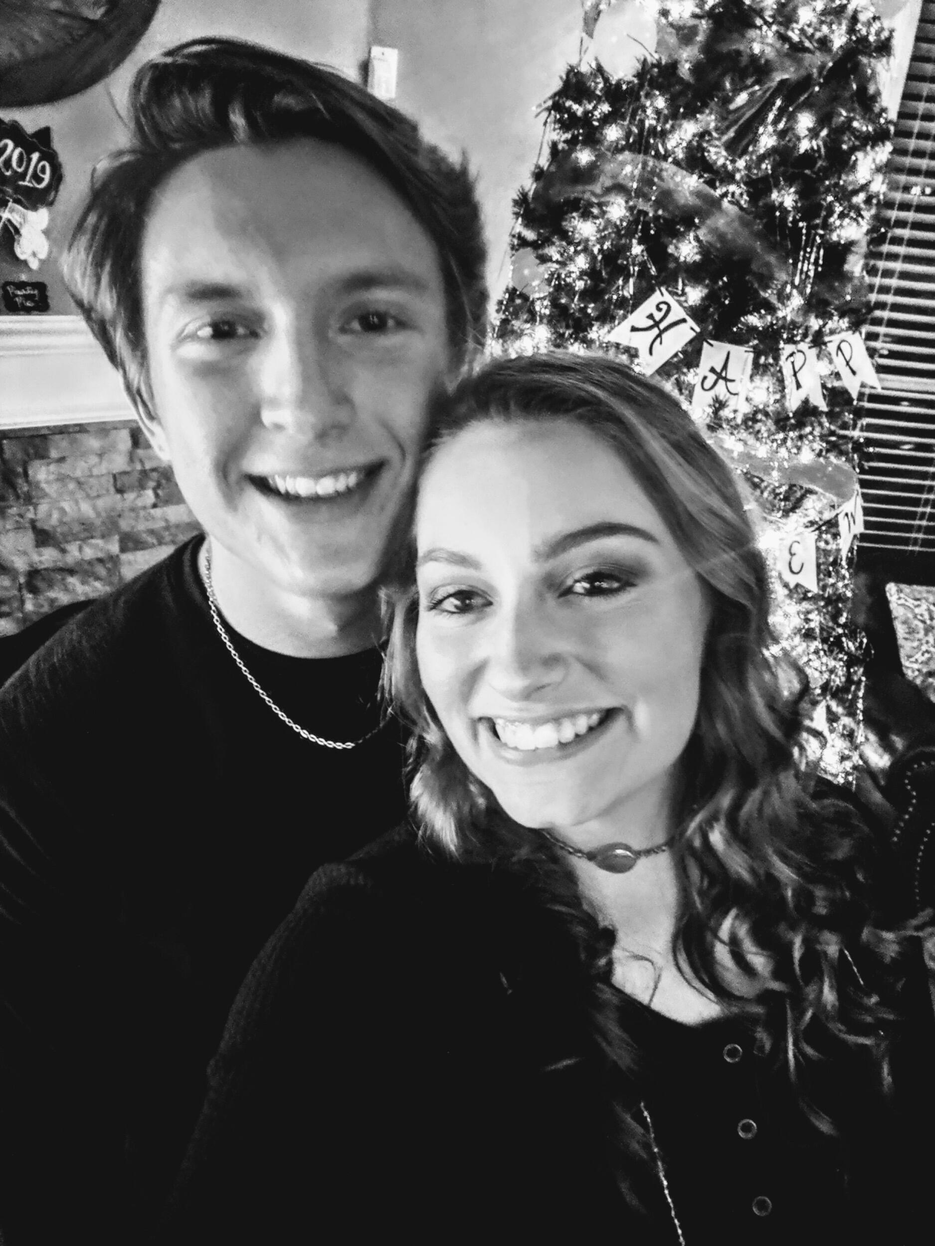 Paige and Cole celebrate their first New Year's Eve together.