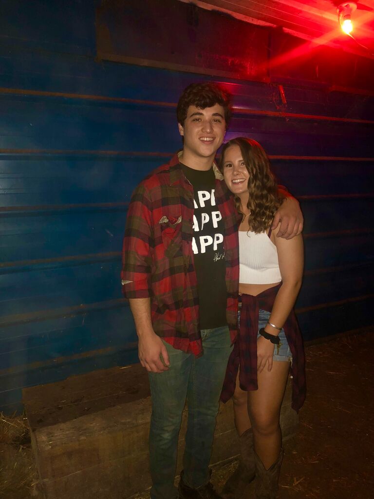 Peter and Alison first met at UIUC's best fraternity....Delta Upsilon! They got set up for the annual barn dance by a good friend and the rest was history!