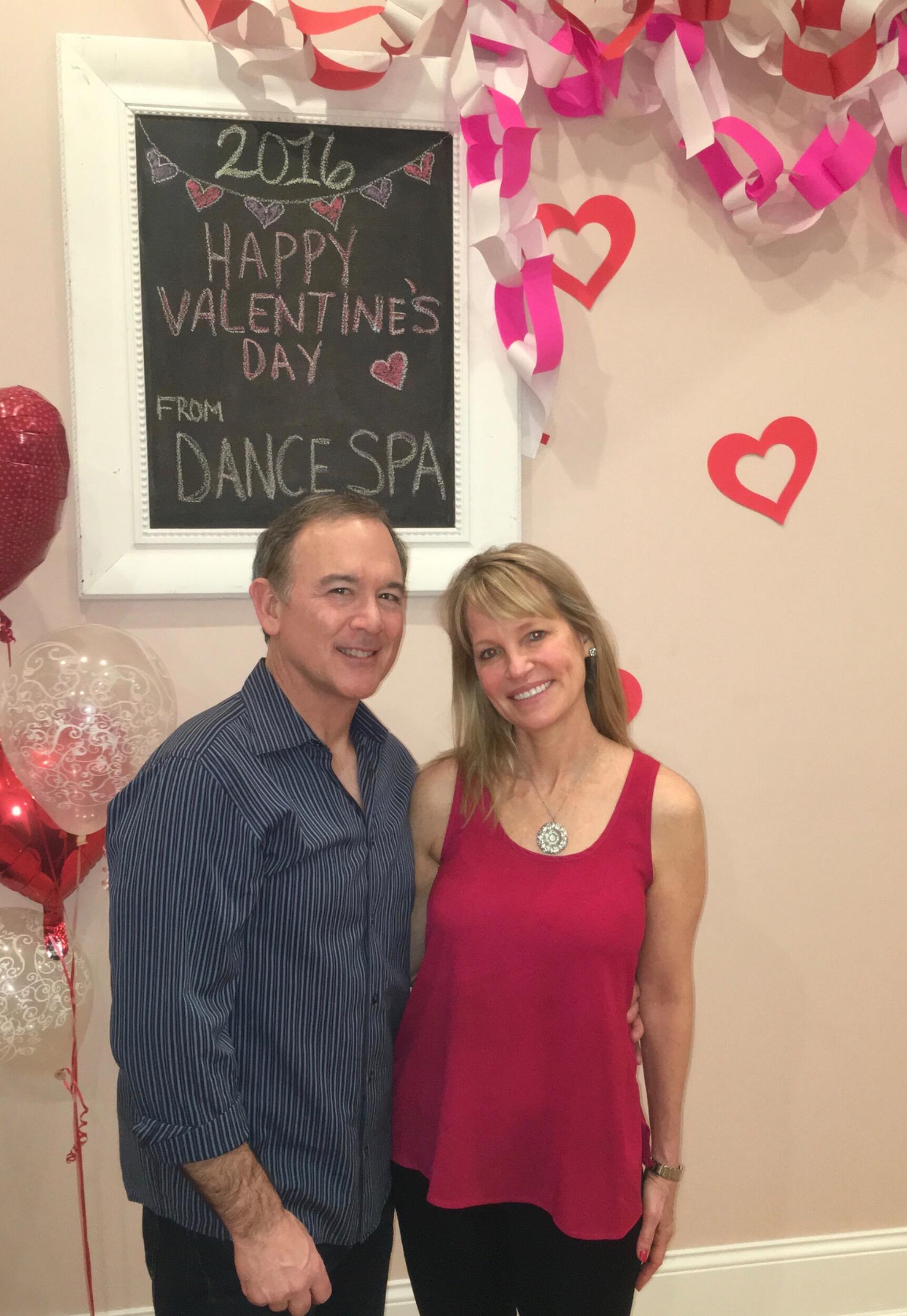 Surprise Valentine's Day tango lessons! So romantic and so much fun.