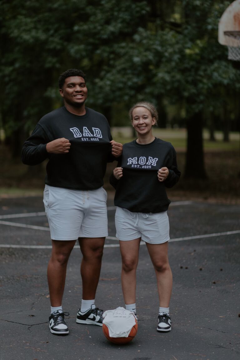 Announced our sweet baby!