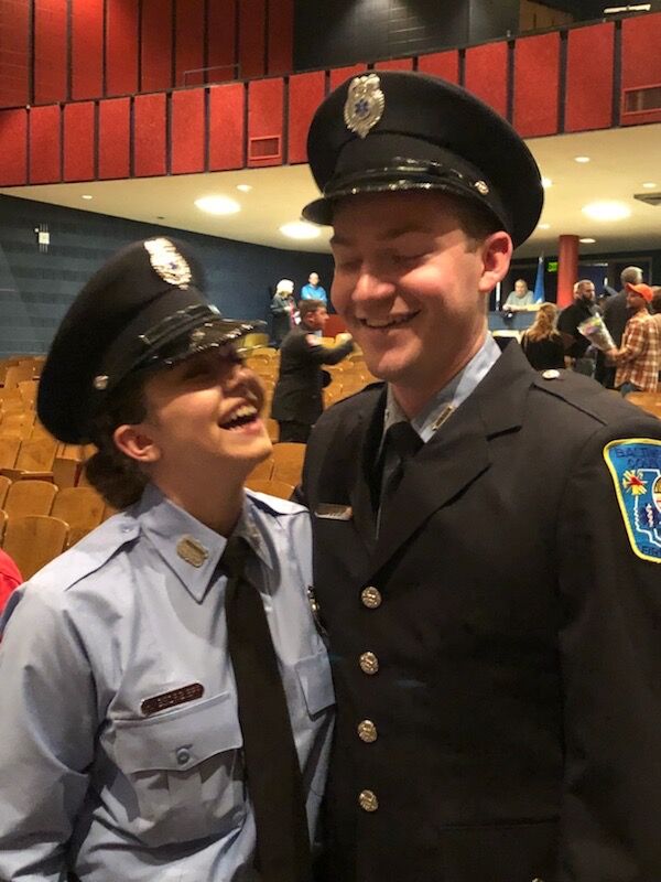 My graduation from the BCoFD Academy