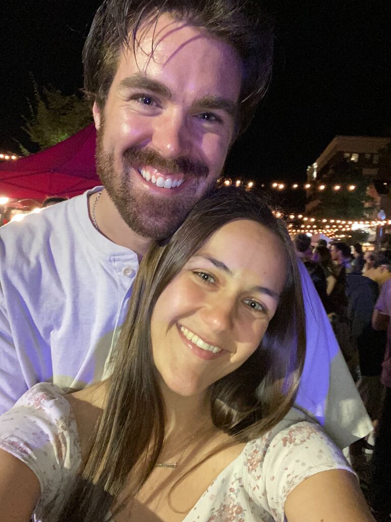 Here we attended the Starry Night festival with friends from Purdue where we listened to music and Abbi learned how easy it is to spot Aaron in a crowd (being 6'6" really helps)