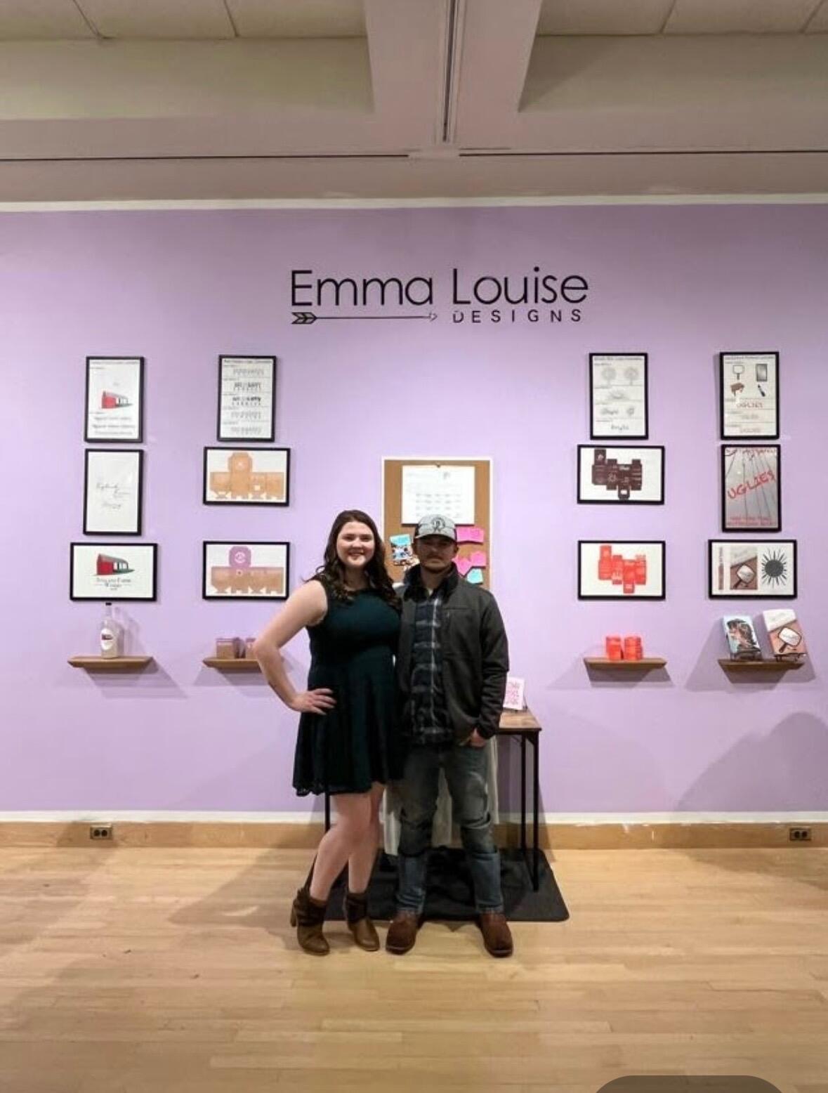 While Emma was in college at Salisbury University, she dedicated herself to her studies with incredible passion and creativity. For her final senior show, she worked tirelessly to showcase her journey and achievements.On the night of the show, Emma's display captivated everyone with its creativity and originality. The highlight was winning the prestigious Presidential Award, recognizing her exceptional talent and dedication. It was a night of immense pride and a significant milestone in her journey that she was able to share with both Alan's family and her own!