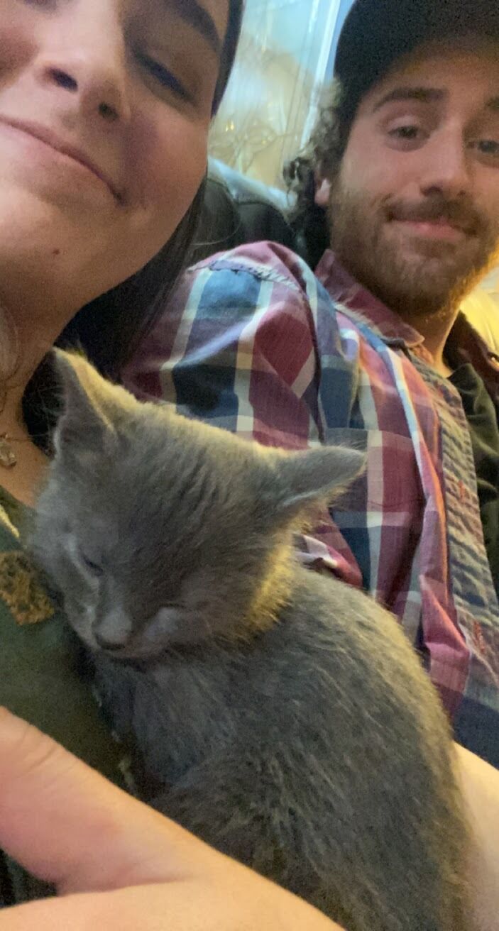 Halie adopted Zella! First family photo