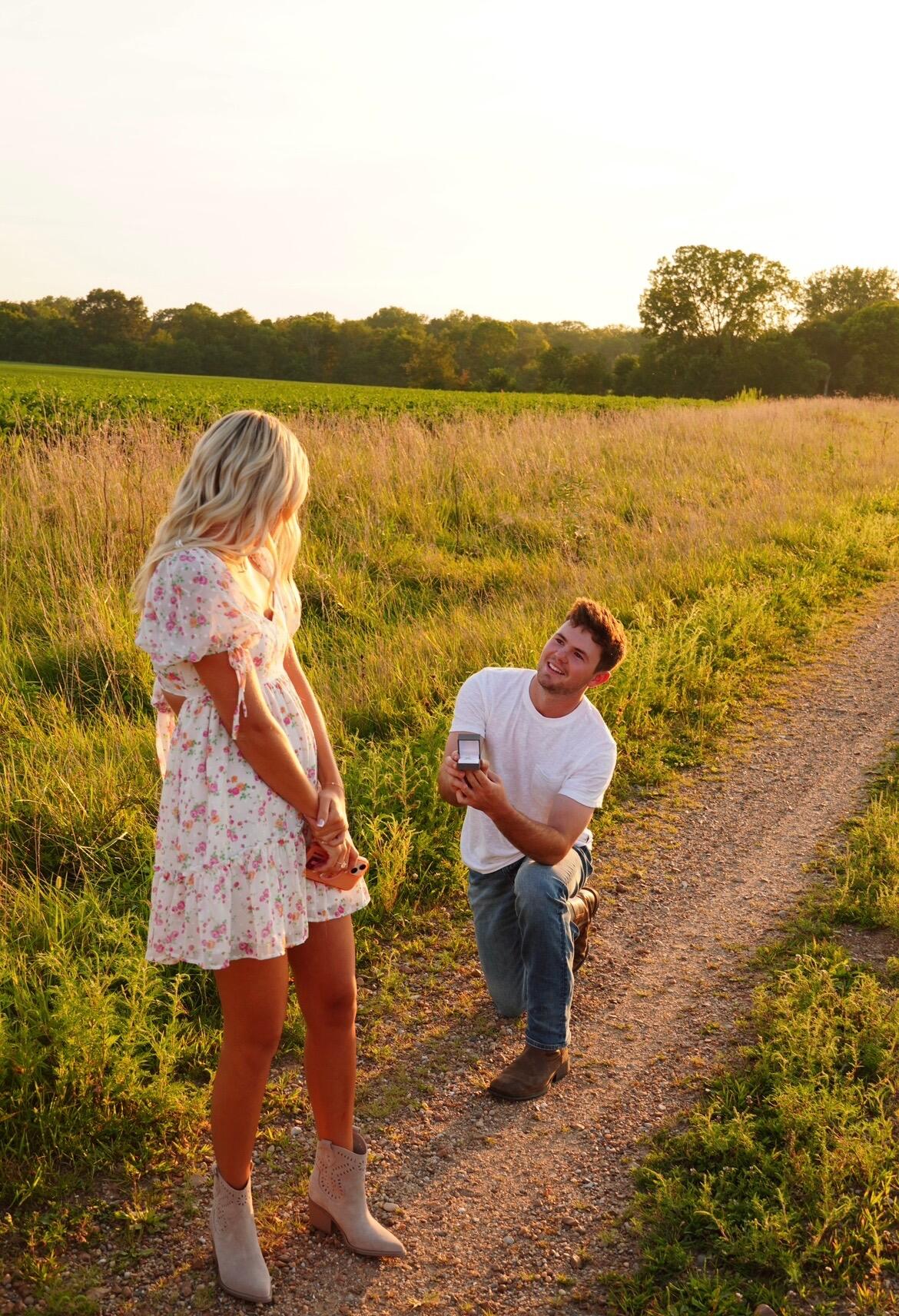 THE PROPOSAL!! This was the BEST and most exciting day! Cam did a great job keeping the secret! 