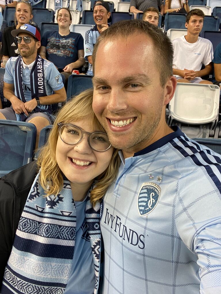 First Sporting KC game together