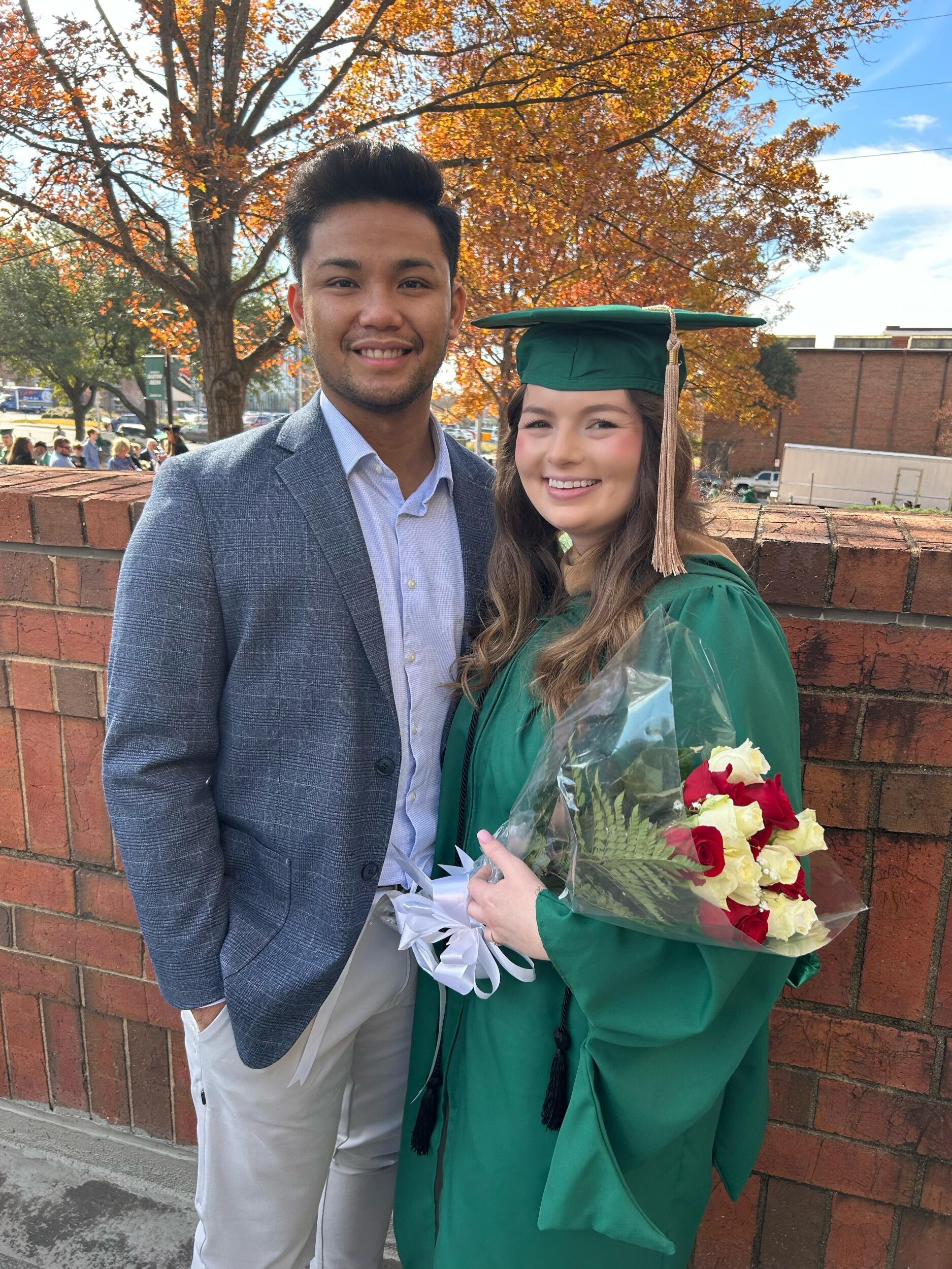 Lily's Master's graduation!