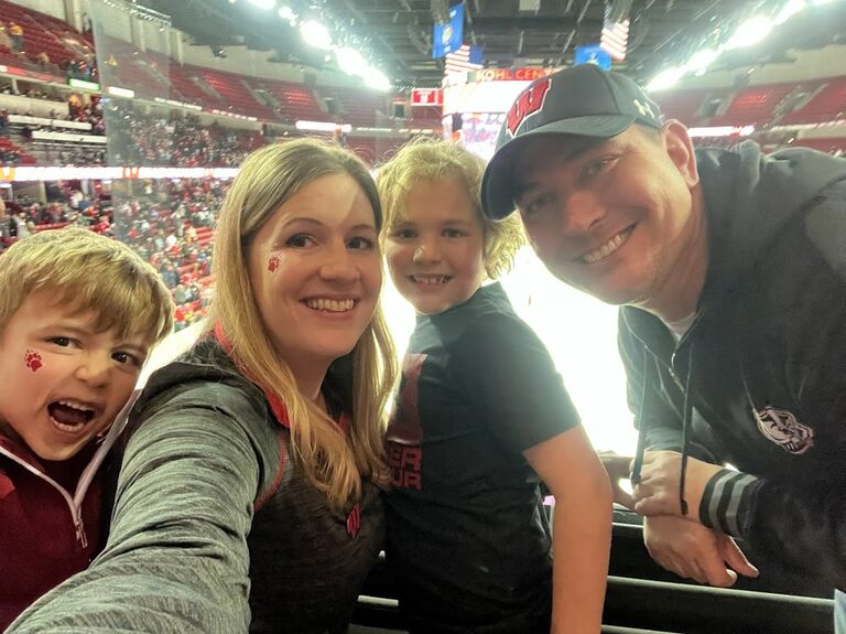 Badger Hockey game!