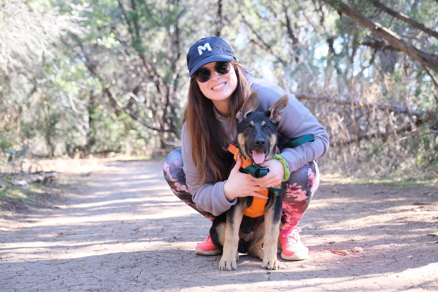 We became puppy parents.  Meet Hank!