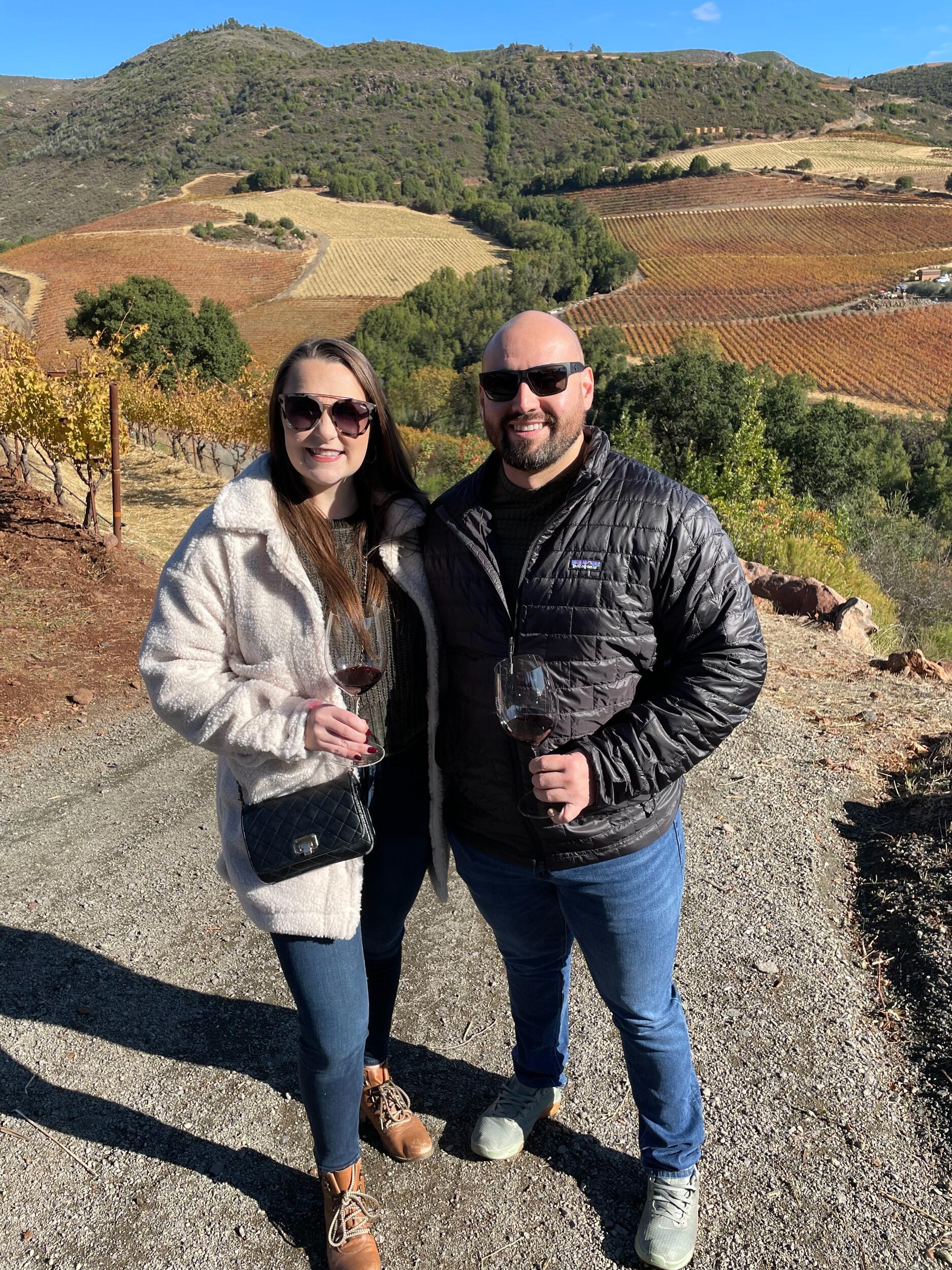 Celebrating my 30th birthday in Napa Valley!
