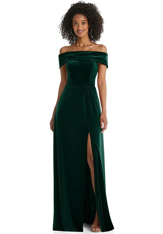 maxi draped dress