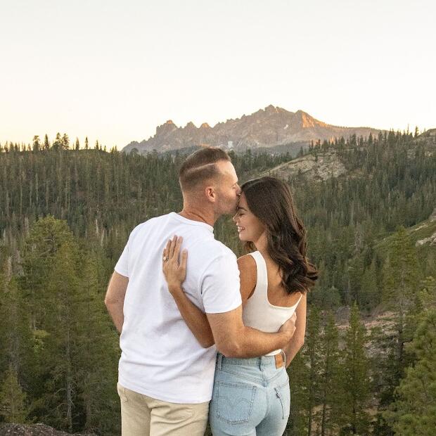 We met at a country bar. In fact, it was love at first sight for Adam. He even asked for Amy's number. And then —