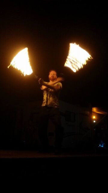Jester McGnarls - Fire Dancer - Grand Rapids, MI - Hero Main