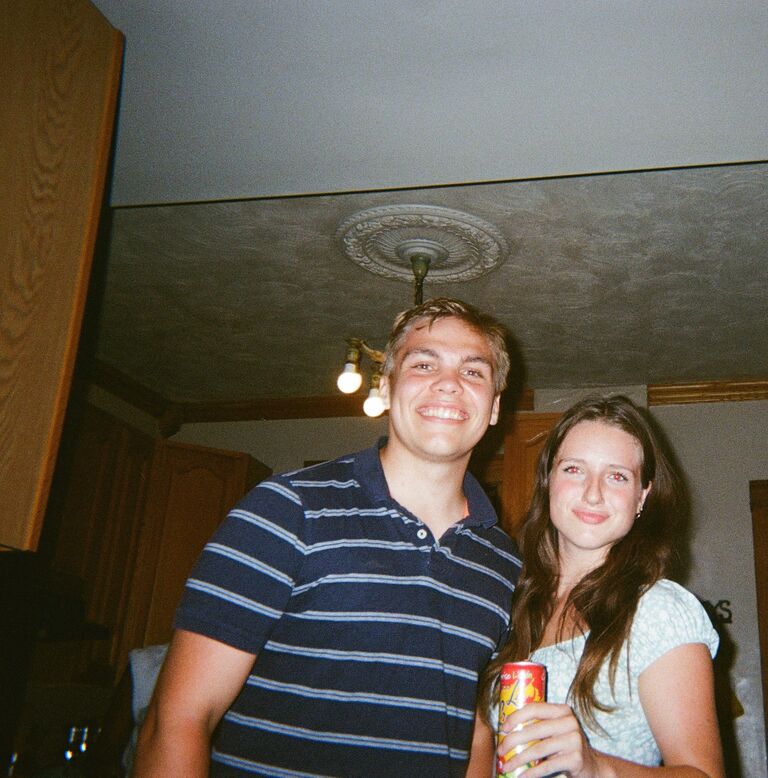 At a friend’s housewarming party