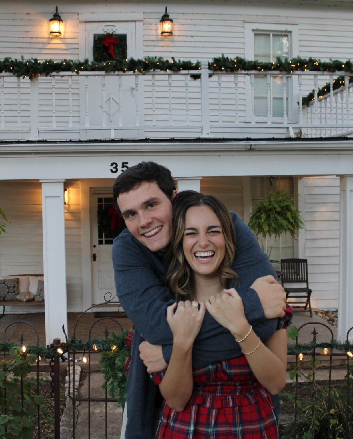 Christmas in Salado with Anna's soroity