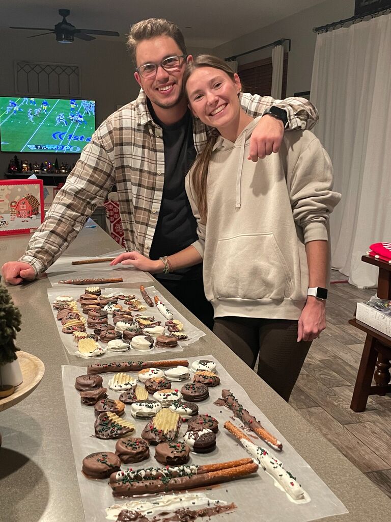 Baking for friends!