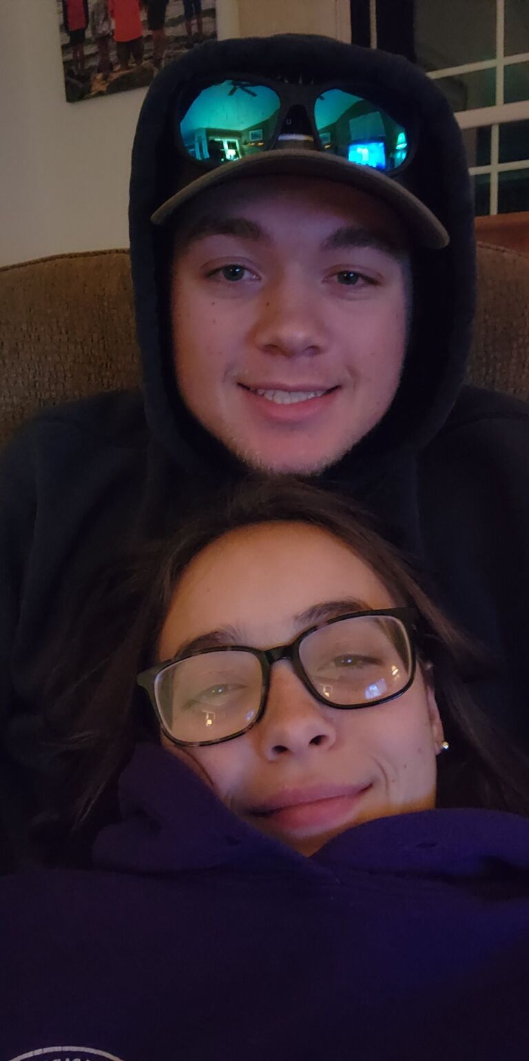 Cheesy selfie 