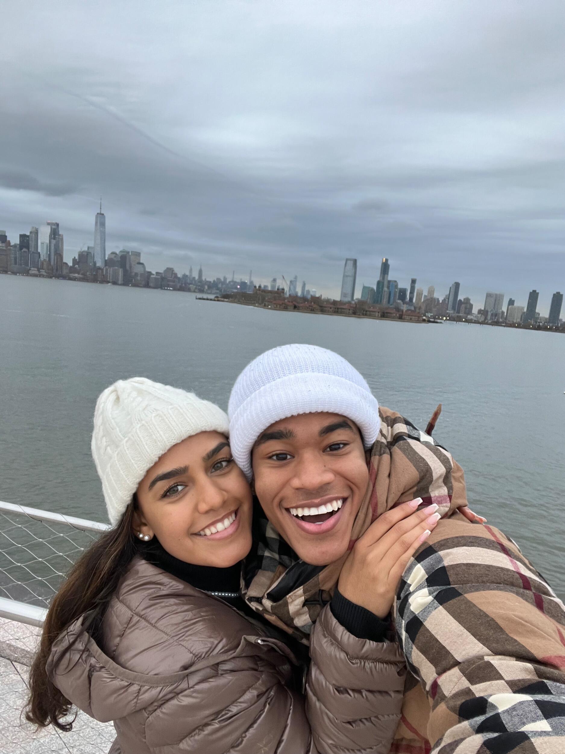 First time traveling together