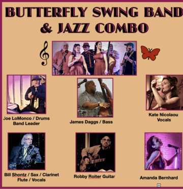 Butterfly Swing Band - Swing Band - Northampton, MA - Hero Main