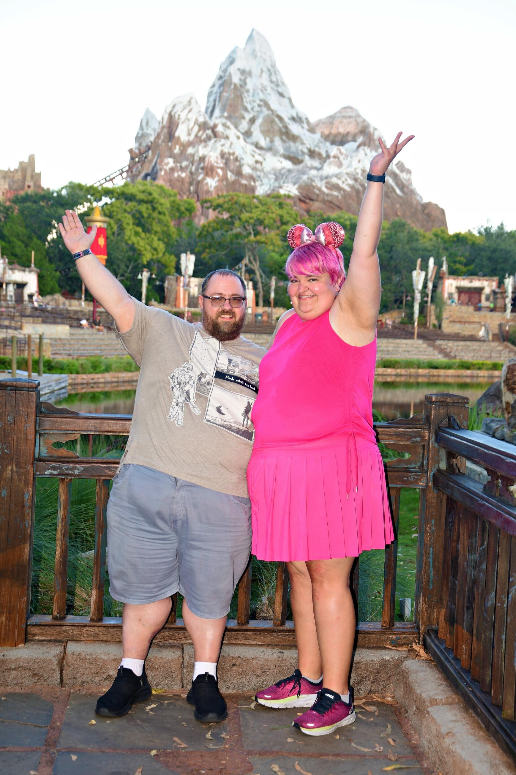 After 2.5 years of dating, Steve proposed to Melody in Animal Kingdom at Disney World!
