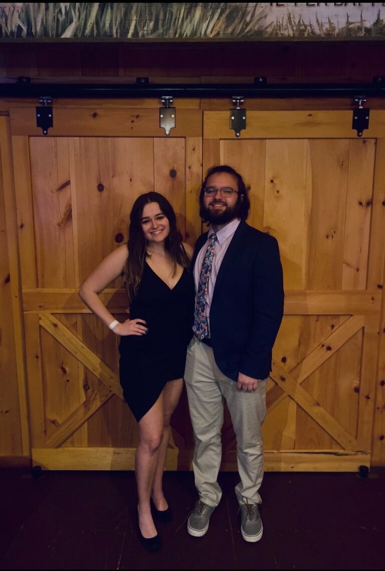 Sarah's sorority formal.
