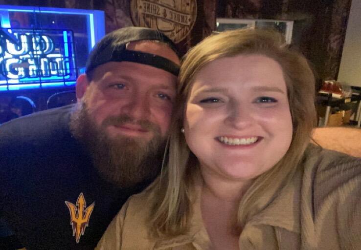 Our first date was at Smoke & Shine Bar in Tolono, IL

We met there for drinks / moonshine tasting with friends.