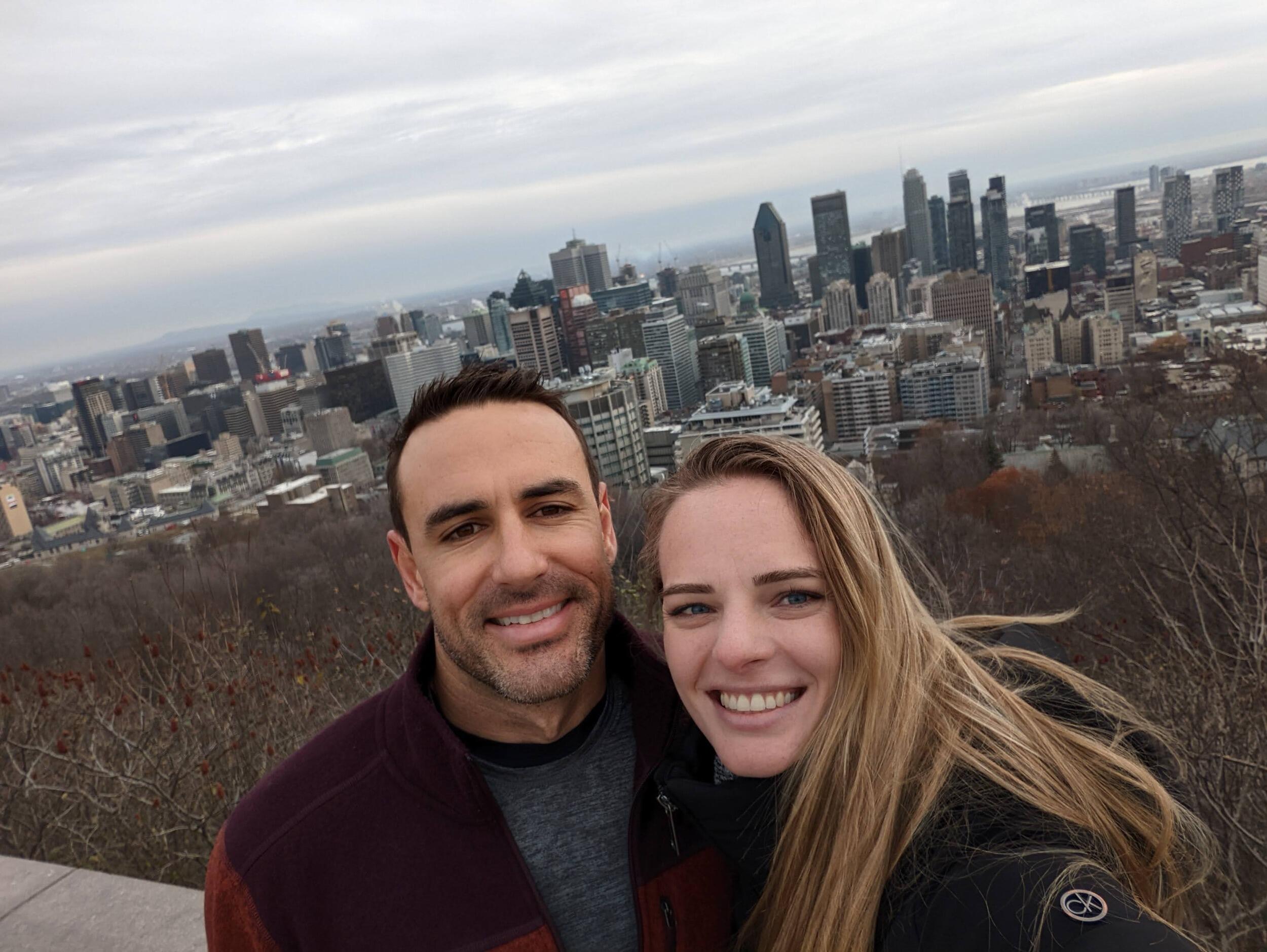 First trip together - Montreal, Canada
(Laura) First of many!