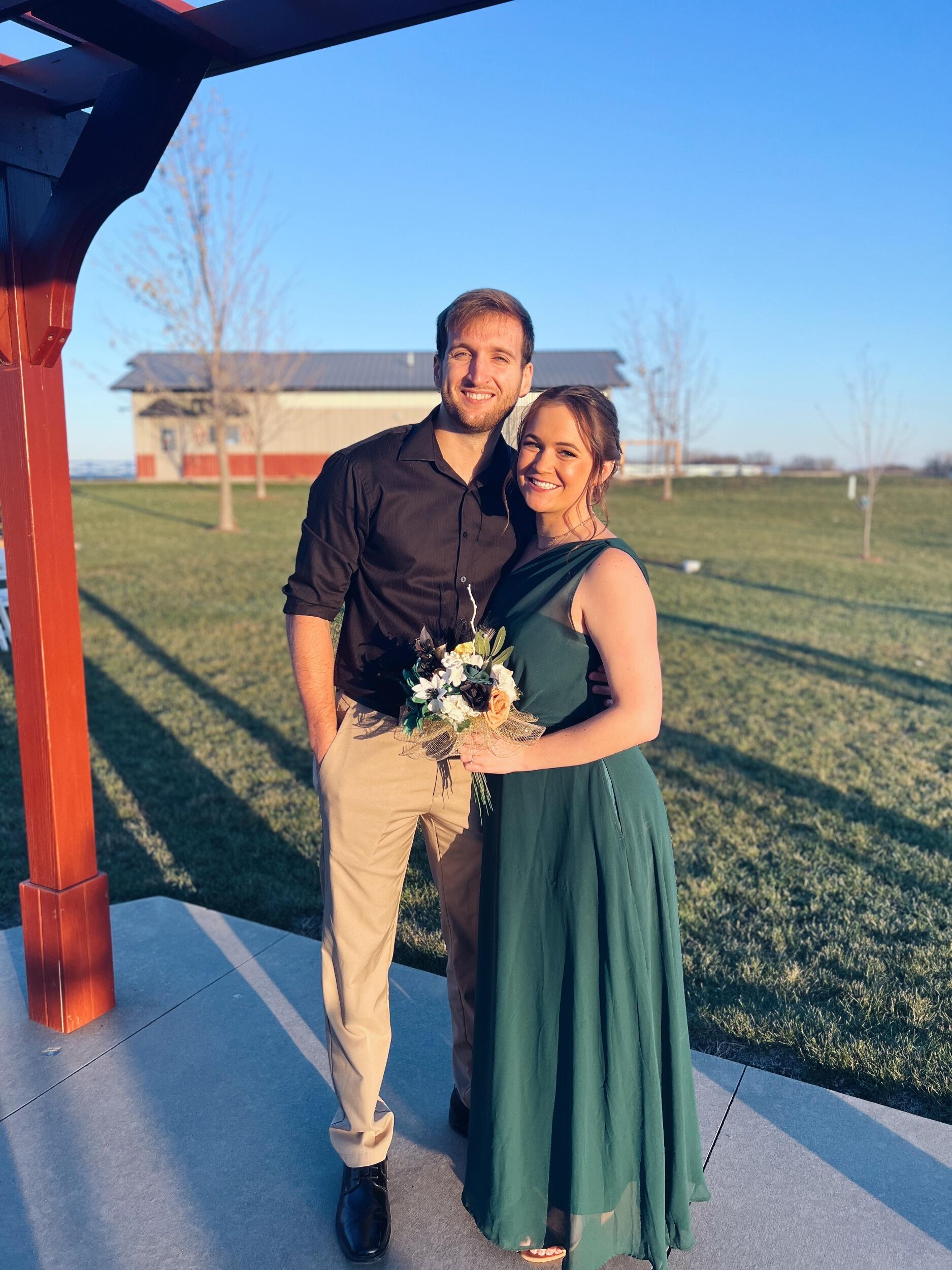 Another wedding!! First one we got to go to as an engaged couple, making it extra special.