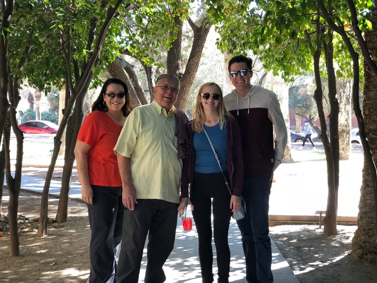 Tucson, AZ - 
UofA family campus walk!