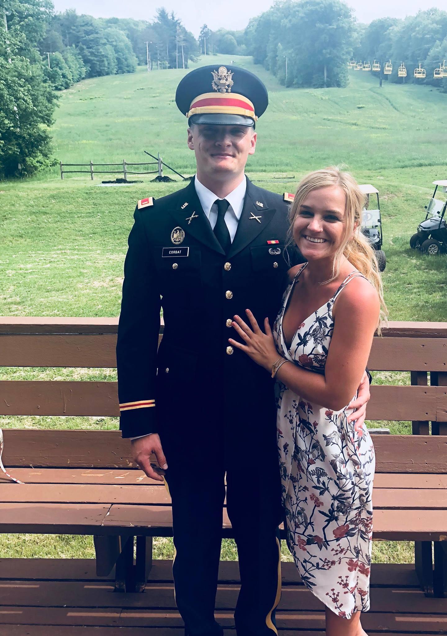 Joe graduated from West Point Military Academy and was promoted to 2nd Lieutenant!