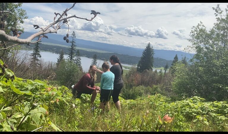 When you know, you know!

Mitch + Rodney plotted a grand scheme to take Isla "morel hunting". At 7,500' and overlooking the beautiful Idaho mountains that we call home, Mitch proposed to Isla! Even though he tricked her into thinking he found a morel, she still said yes. The best part is that Rodney was in on it and able to keep this a secret! 