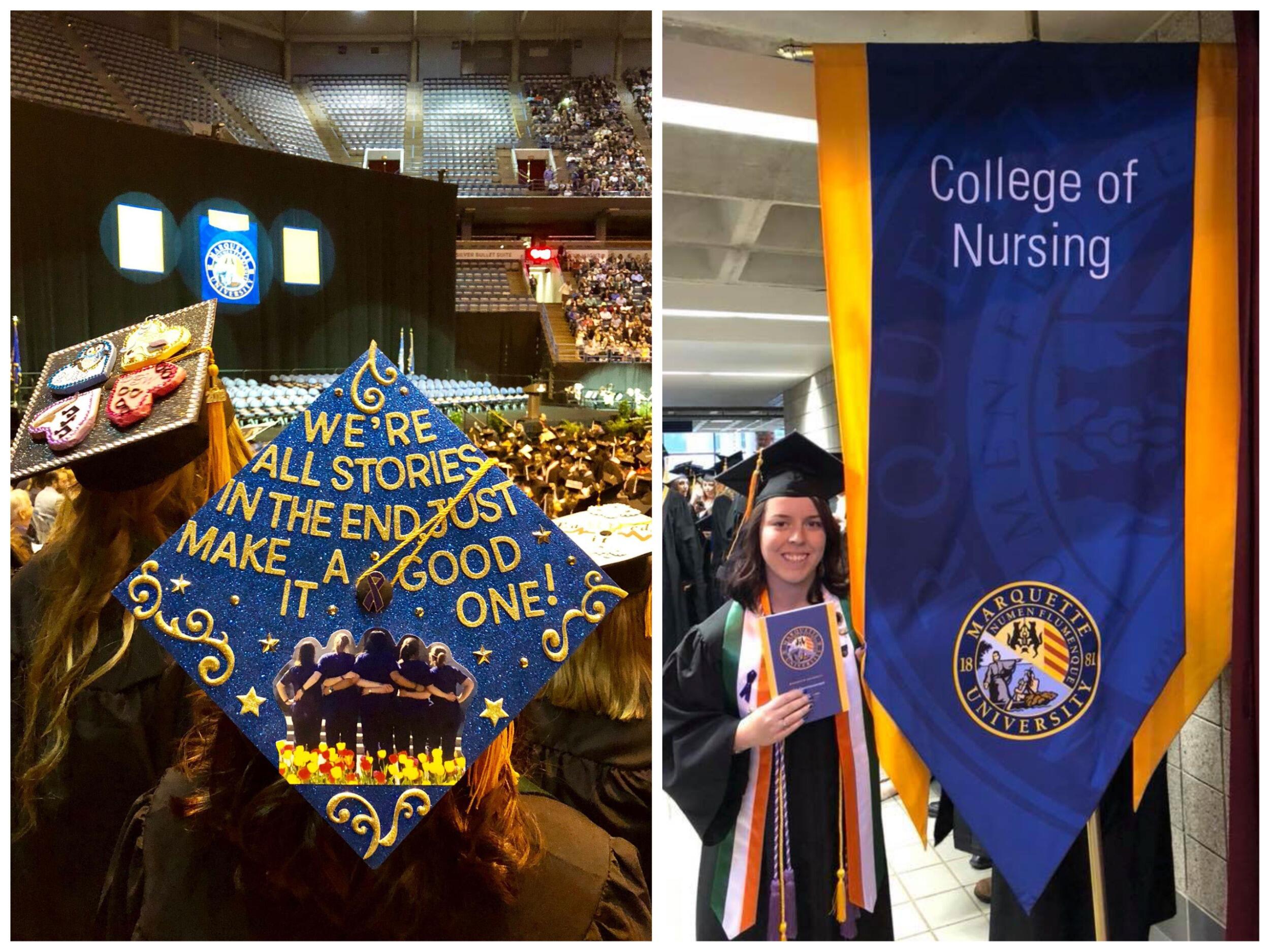 Sarah graduates from Marquette!